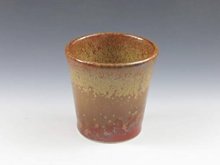 Amazon.co.jp: 小砂焼（栃木県） 市川窯 酒器 ぐい呑 2KOI0016